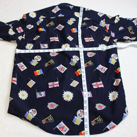 Vintage Paul Smith Hong Kong Button Down Shirt Mens (42" Chest) - Picture 8 of 9